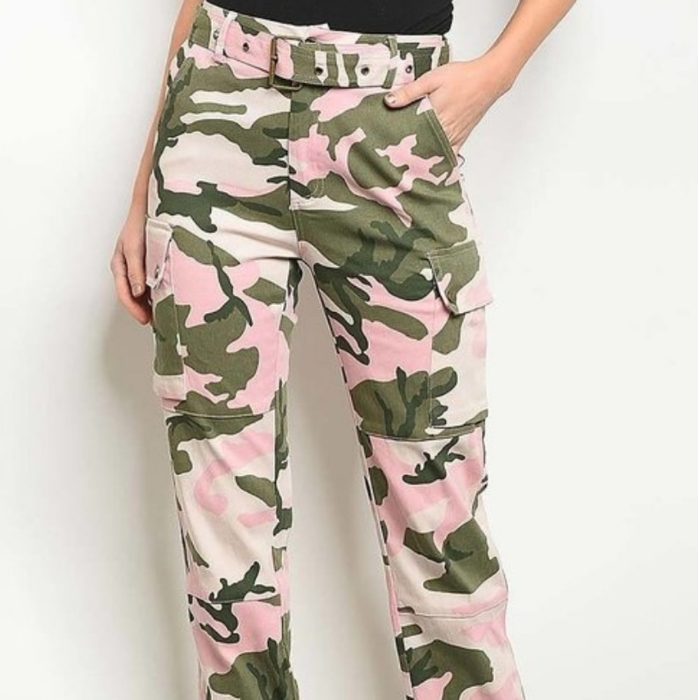 Camo Cargo Pants